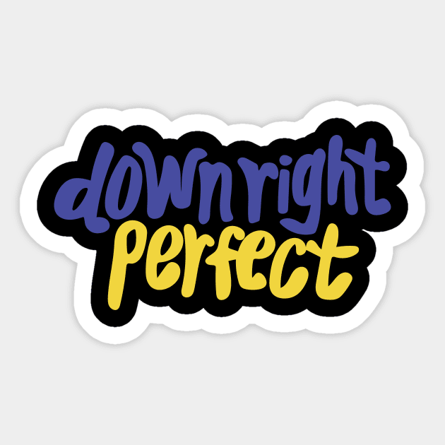 Down syndrome Sticker by annacush